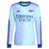 Arsenal adidas Originals 2024/25 Third Long Sleeve Authentic T-shirt - Aqua