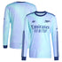 Arsenal adidas Originals 2024/25 Third Long Sleeve Authentic T-shirt - Aqua