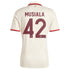 Jamal Musiala Bayern Munich adidas Originals 2024/25 Third Player Authentic T-shirt - Cream