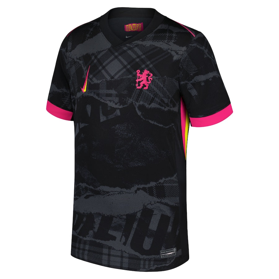 Moisés Caicedo Chelsea Nike 2024/25 Third Player Authentic T-shirt - Anthracite