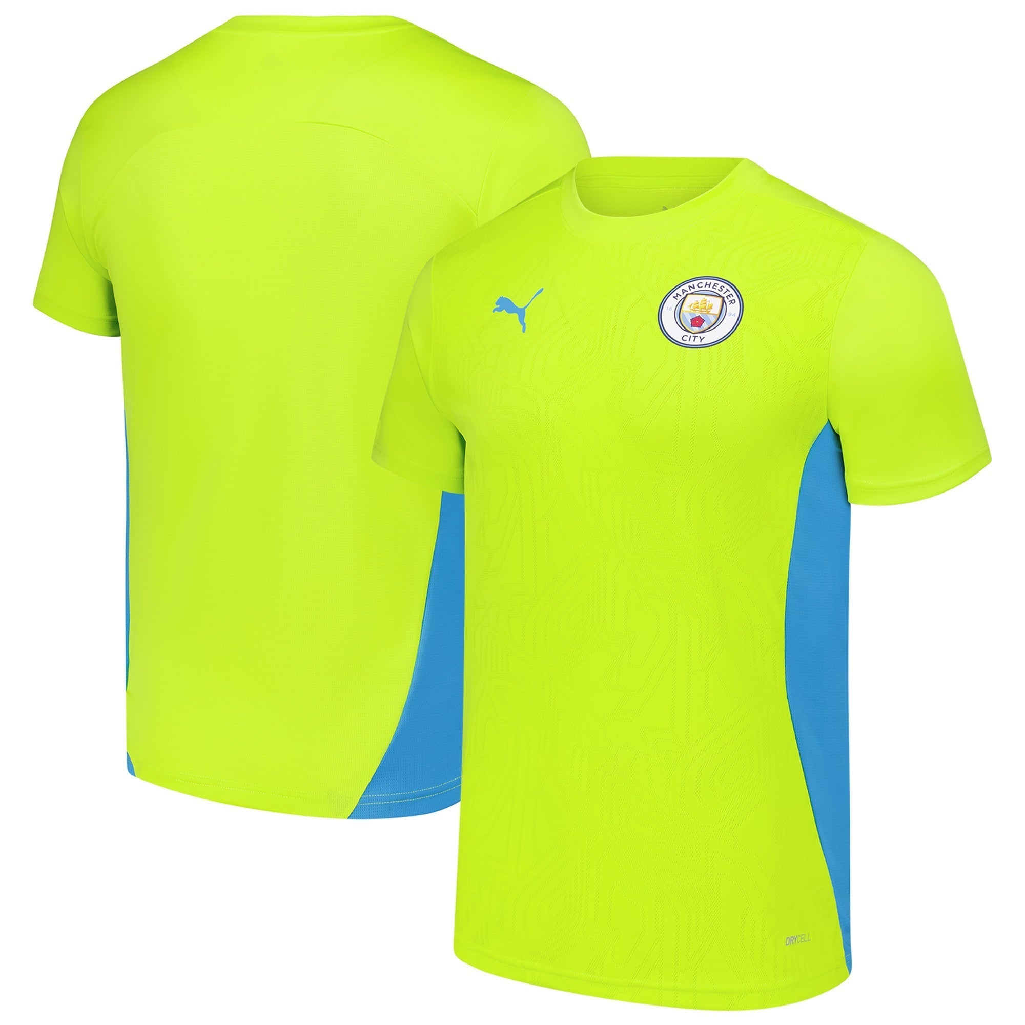 Manchester City Puma 2024/25 Training Authentic T-shirt - Yellow