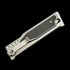 REATE Gravity Double Blade Knife – 3.15" D2 Steel Satin Blade – Aluminum & G10 Hybrid Handle
