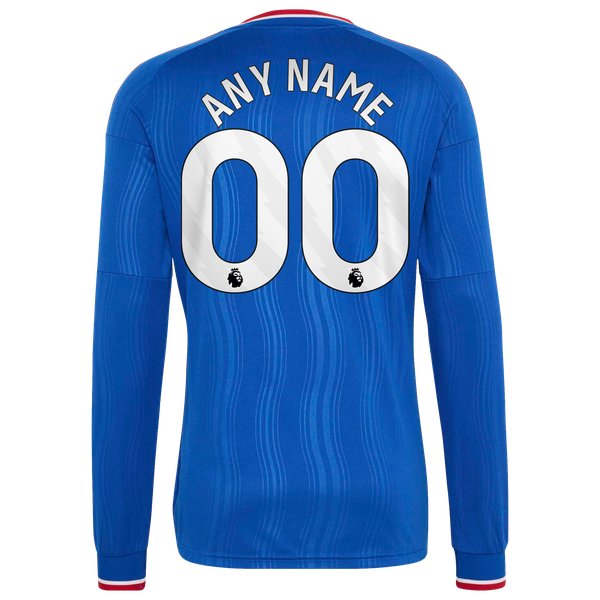 Manchester United adidas 2026/27 Away Replica Custom Long Sleeve Jersey - Royal