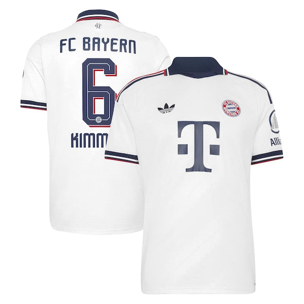 Joshua Kimmich Bayern Munich adidas 2026/27 Away Replica Jersey - White