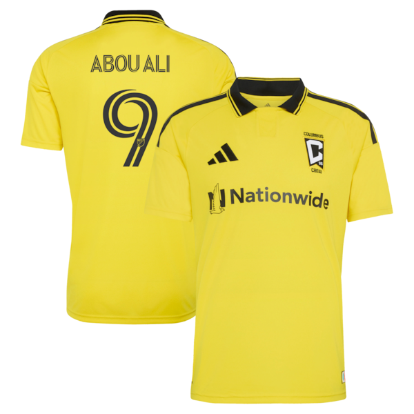 Wessam Abou Ali Columbus Crew adidas 2026 The Crafted for Excellence Kit Replica Jersey - Yellow