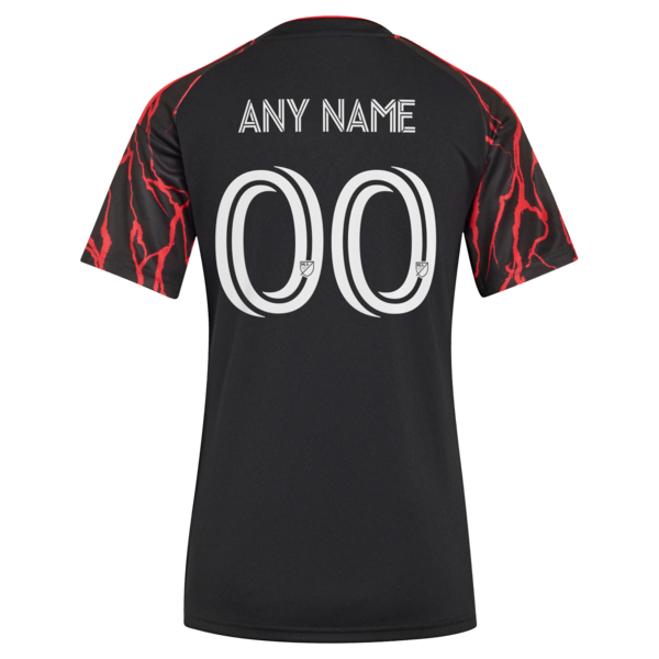 Adidas New York Red Bulls 2026 The Rooted Kit Replica Custom Jersey Black