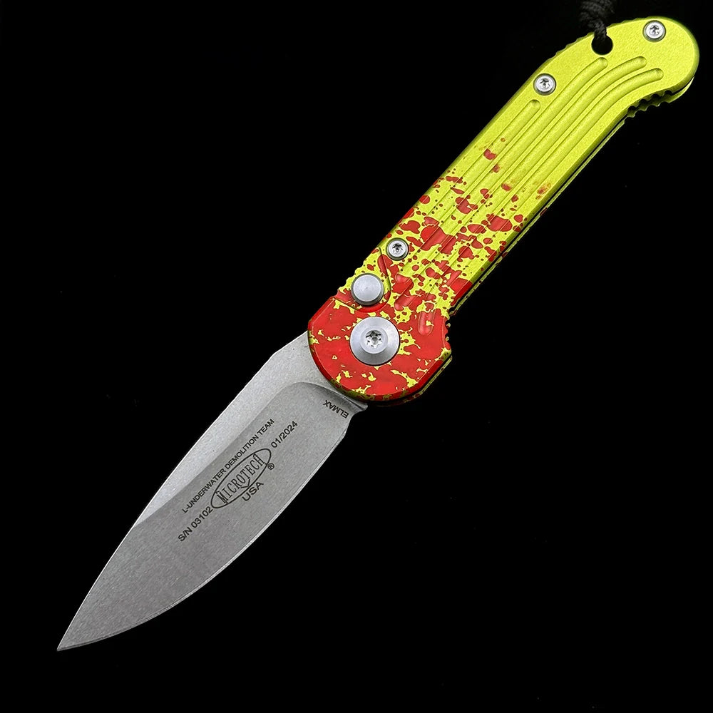 MT 1135-10 LUDT Tactical AUTO Knife – 3.2" M390MK Steel Blade – Aviation Aluminum Handle