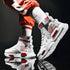 Sneakers High Top Shoe for Men, NEW Outdoor Breathable Training Shoe.