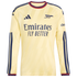 Arsenal adidas 2026/27 Third Replica Custom Long Sleeve Jersey - Yellow
