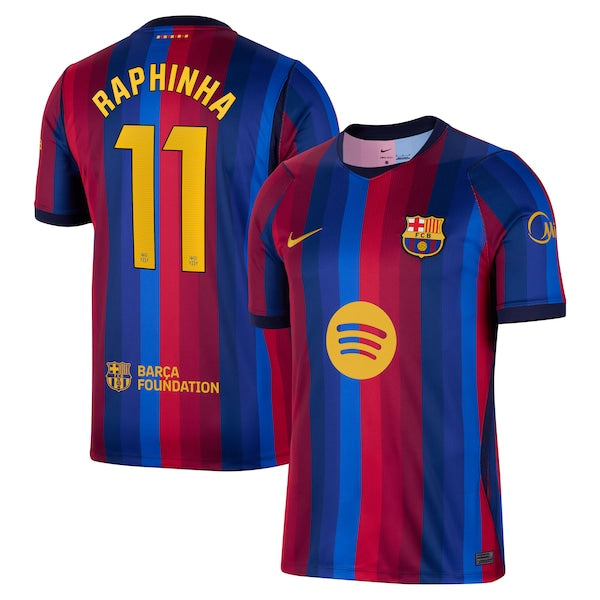 Nike Raphinha Barcelona 2026/27 Home Stadium Replica Jersey Red