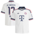 Michael Olise Bayern Munich adidas Youth 2026/27 Away Replica Jersey - White