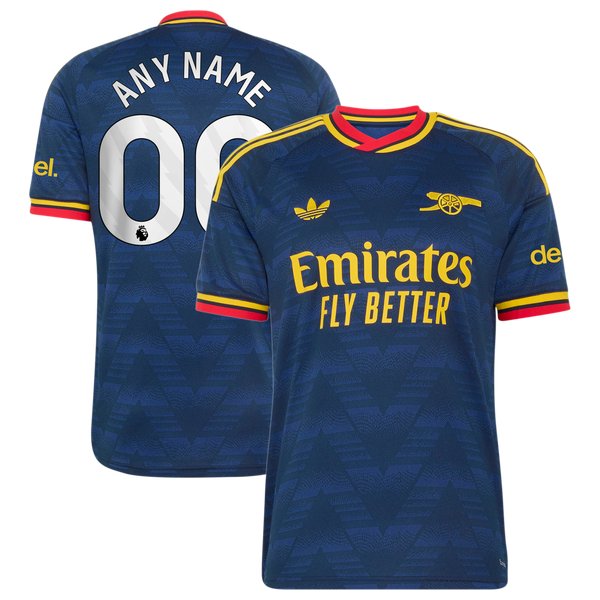 Arsenal adidas 2026/27 Away Replica Custom Jersey - Navy