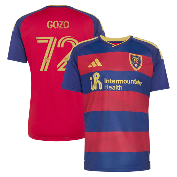 Zavier Gozo Real Salt Lake adidas 2026 The Switchback Replica Jersey – Red