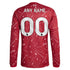 Adidas Liverpool 2026/27 Home Replica Custom Long Sleeve Jersey Red