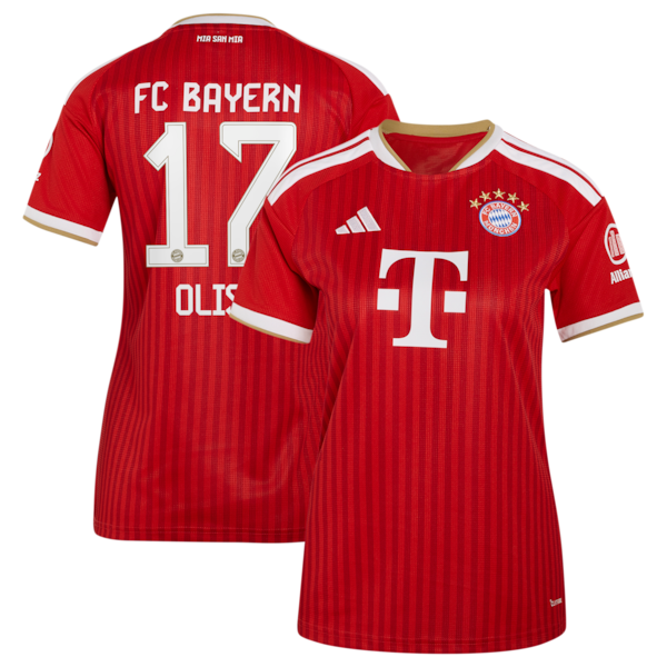 Adidas Michael Olise Bayern Munich 2026/27 Home Replica Jersey Red