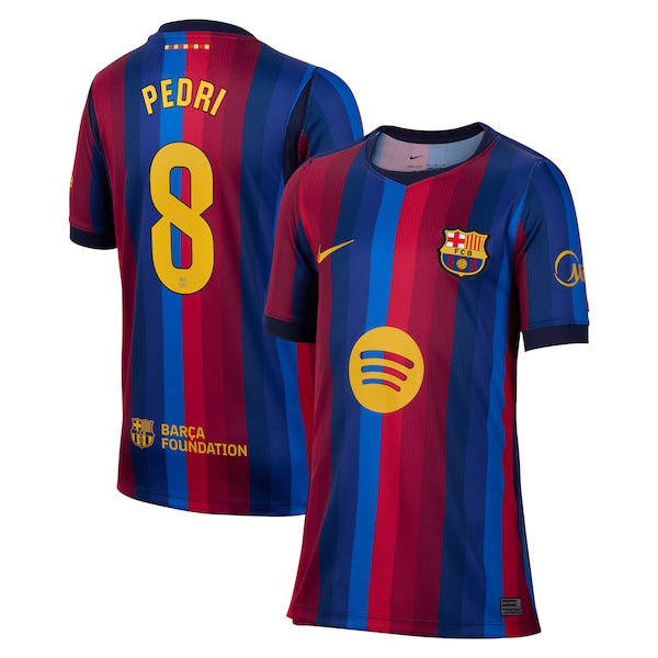 Nike Pedri Barcelona 2026/27 Home Stadium Replica Jersey Red