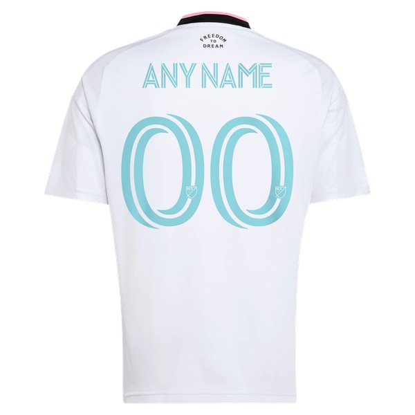 Inter Miami CF adidas 2026 Third Replica Custom Jersey - White