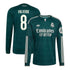 Federico Valverde Real Madrid adidas 2026/27 Away Replica Long Sleeve Jersey - Green