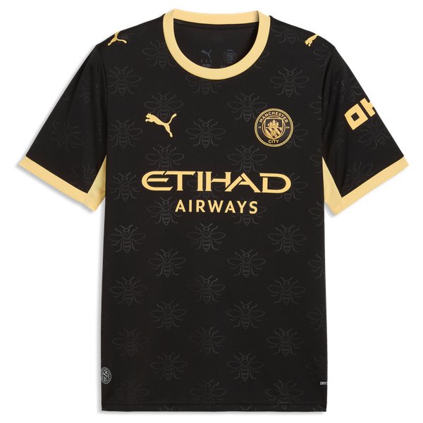 Manchester City Puma 2026/27 Away Replica Custom Jersey - Black