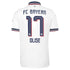 Michael Olise Bayern Munich adidas 2026/27 Away Replica Jersey - White