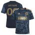 Adidas Philadelphia Union Youth 2026 1776 Kit Replica Custom Jersey Navy