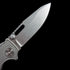 Demko Dynamics MG AD20S Folding Knife – 3.25" M390 Premium Steel Shark-Foot Blade – Precision Titanium Alloy Handle