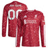 Adidas Liverpool 2026/27 Home Replica Custom Long Sleeve Jersey Red
