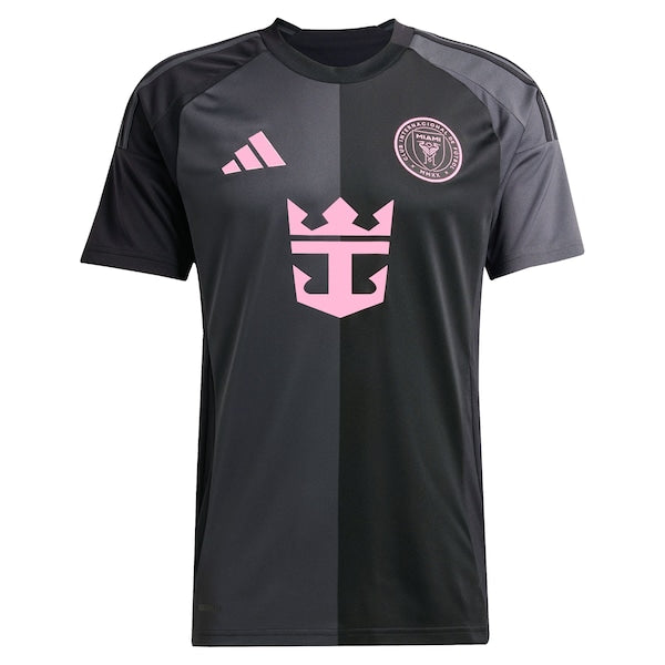 Jordi Alba Ramos Inter Miami CF adidas 2025 The Fortitude Kit Replica Player Jersey - Black