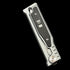 REATE Gravity Double Blade Knife – 3.15" D2 Steel Satin Blade – Aluminum & G10 Hybrid Handle