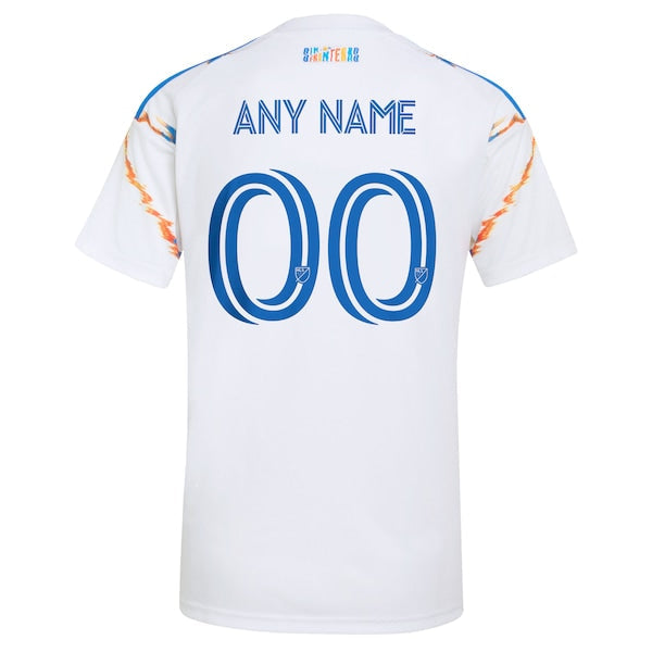 Adidas San Diego FC Women's 2026 Celebration of Unprecedented Unity Kit Replica Custom Jersey White