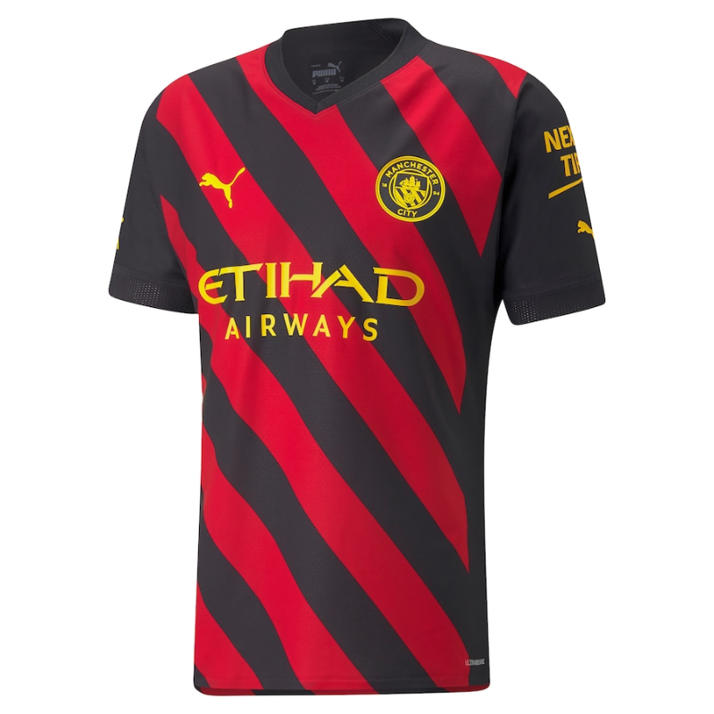 Manchester City Away Unisex Jersey 2022/23 With BERNARDO 20 Printing Pro - Jersey Teams World