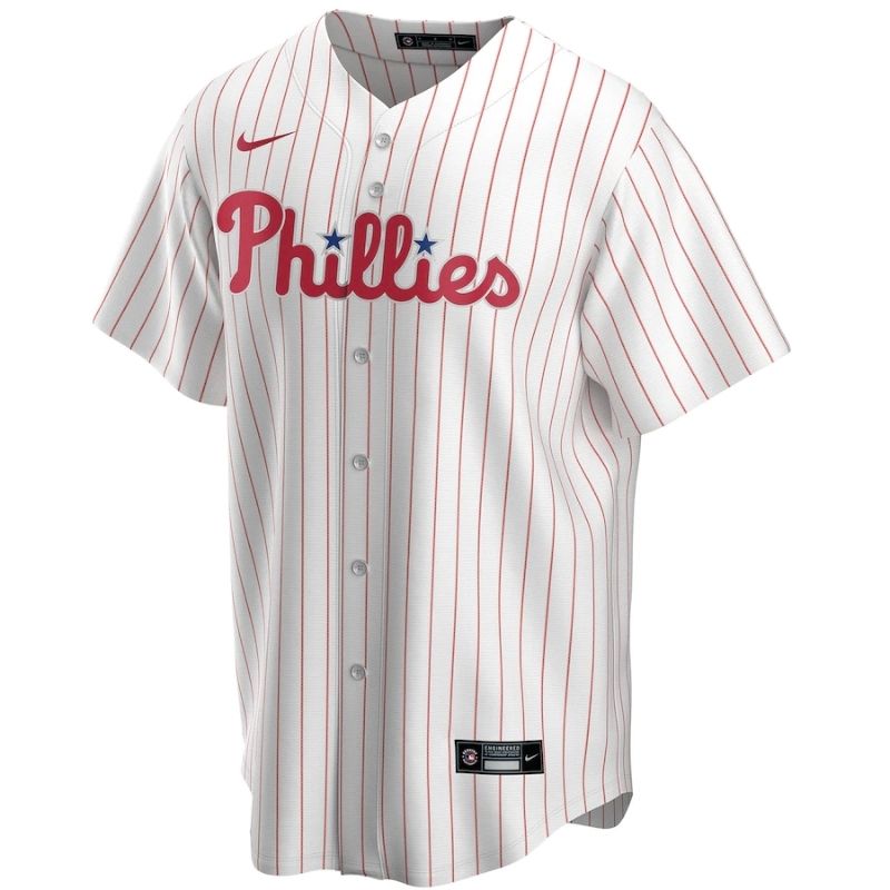 Philadelphia Phillies Team 2022 Home Custom Jersey Unisex Pro Official White - Jersey Teams World