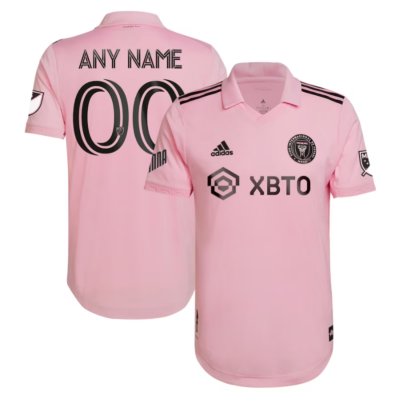 All Players Inter Miami CF Adidas 2023/24 Customized Authentic T-shirt - Pink