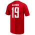 Alphonso Davies Canada Soccer Nike 2026 Home Match Authentic Jersey - Red - Jersey Teams World