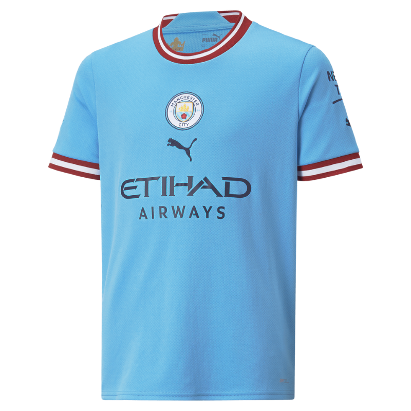 Manchester City Home Unisex Jersey 2023 With GREALISH 10 - Jersey Teams World