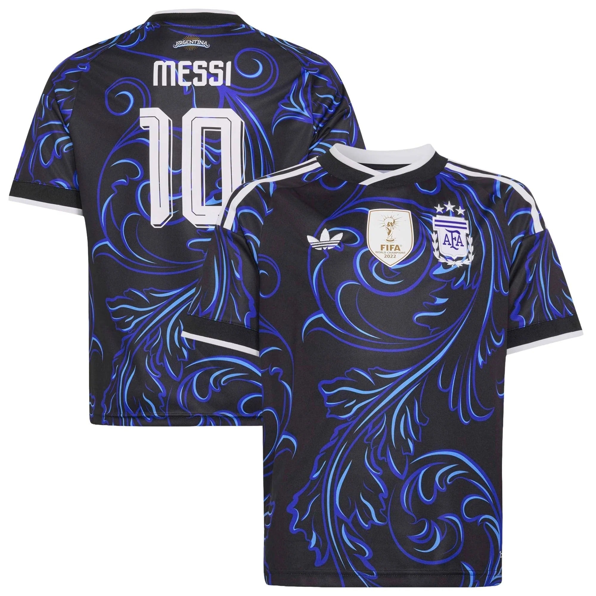 Argentina National Team 2026 Away Custom Fan Jersey - Men, Women & Kids (Messi #10)