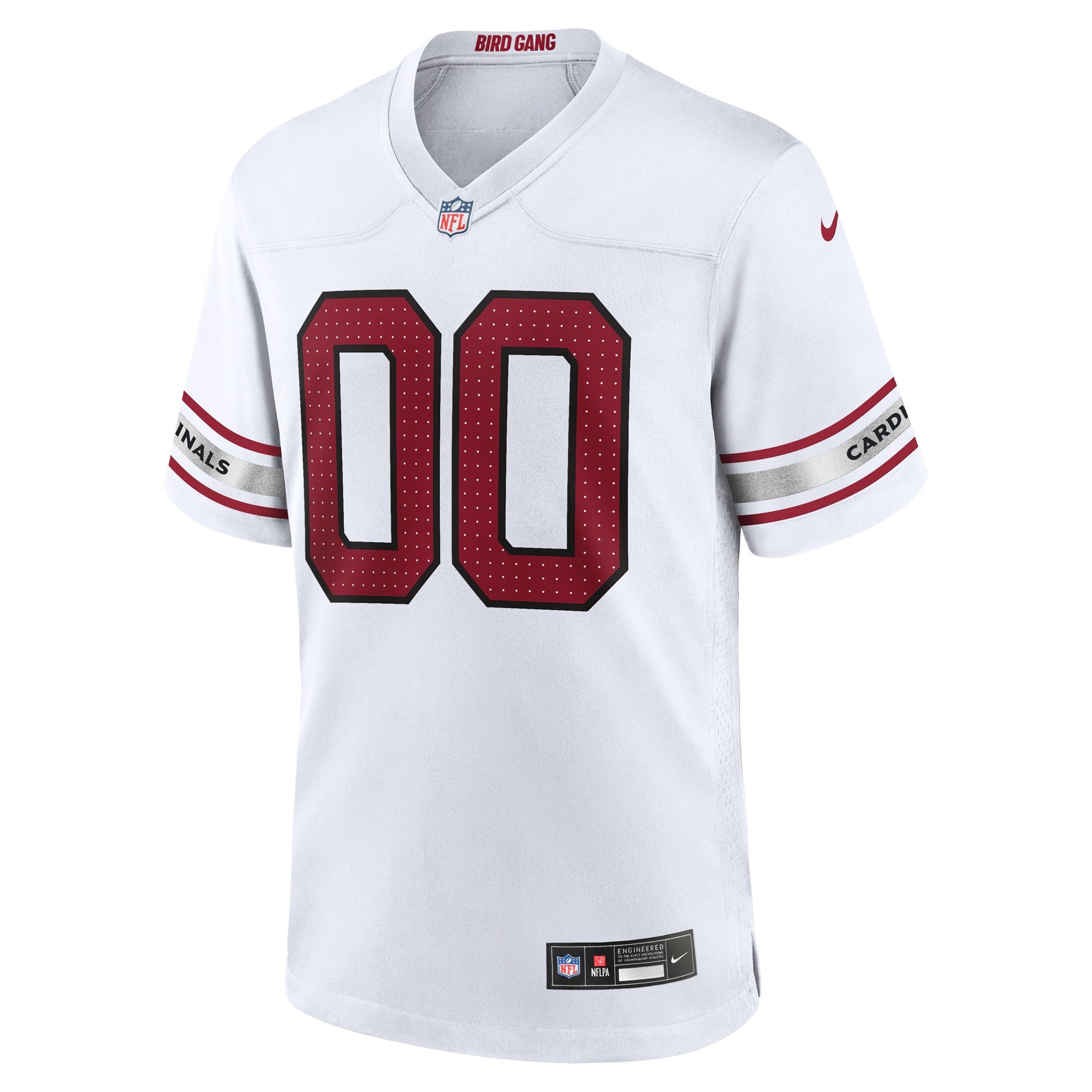 Arizona Cardinals Nike Custom Game Jersey - White - Jersey Teams World