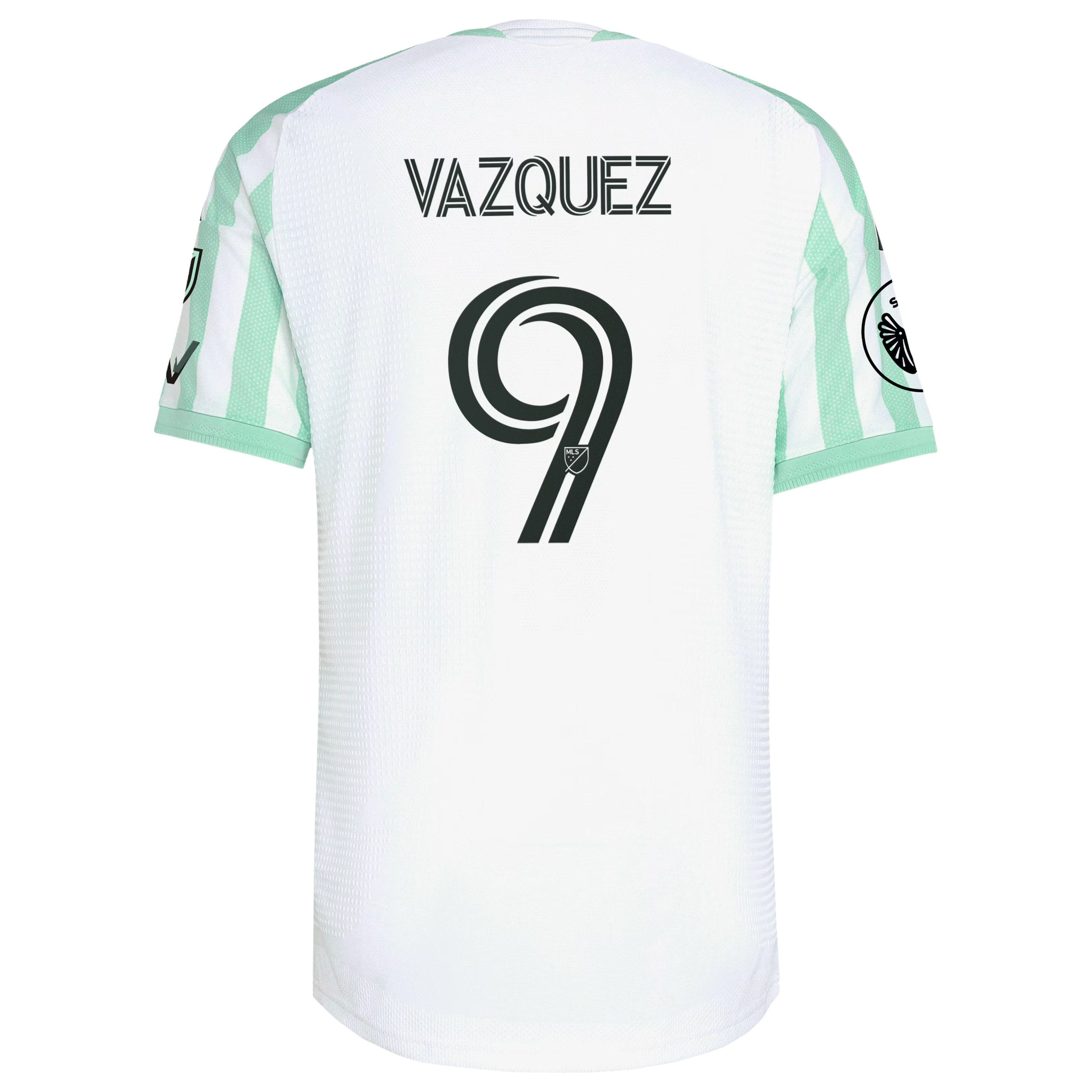 Austin FC 2026 The Rooted Kit // Brandon Vazquez Official Match adidas Jersey