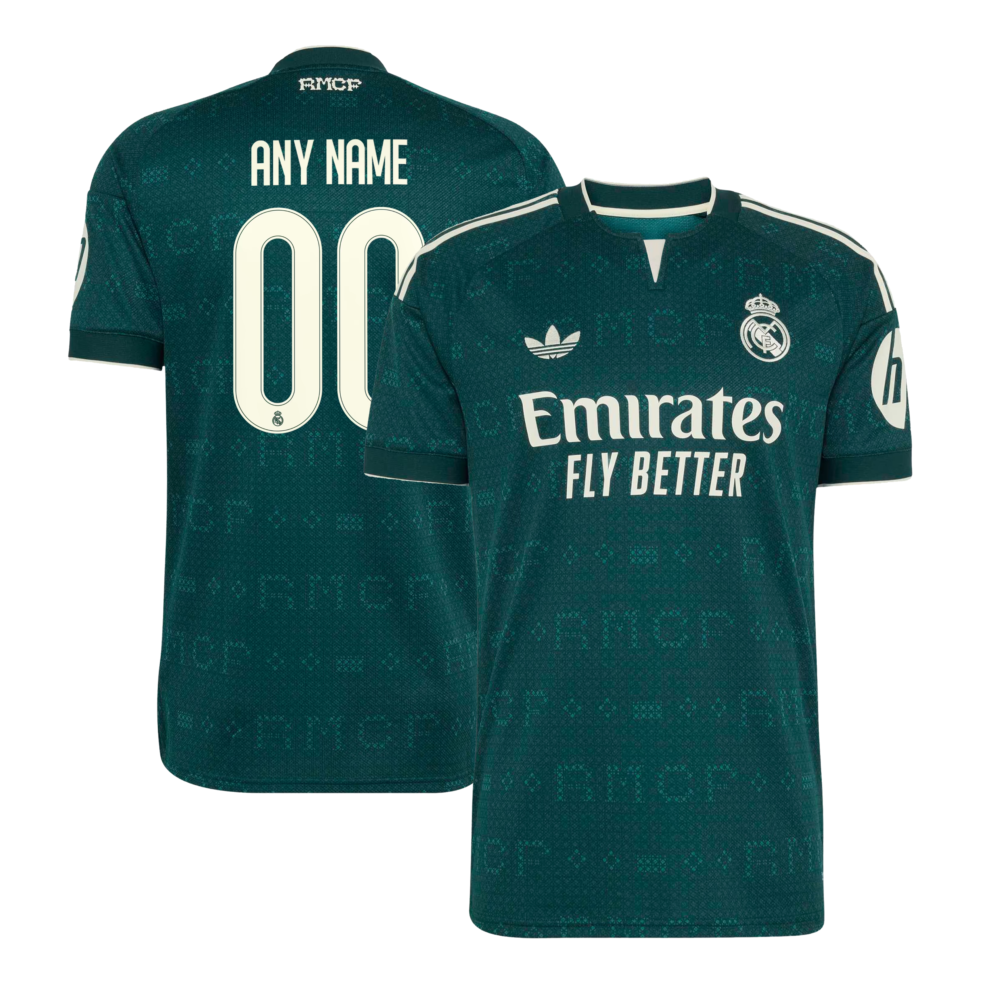 Edition Dark Green Madrid Custom Soccer Jersey | Pro Fan Apparel