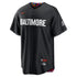 Baltimore Orioles Nike City Connect Custom Authentic T-shirt - Black