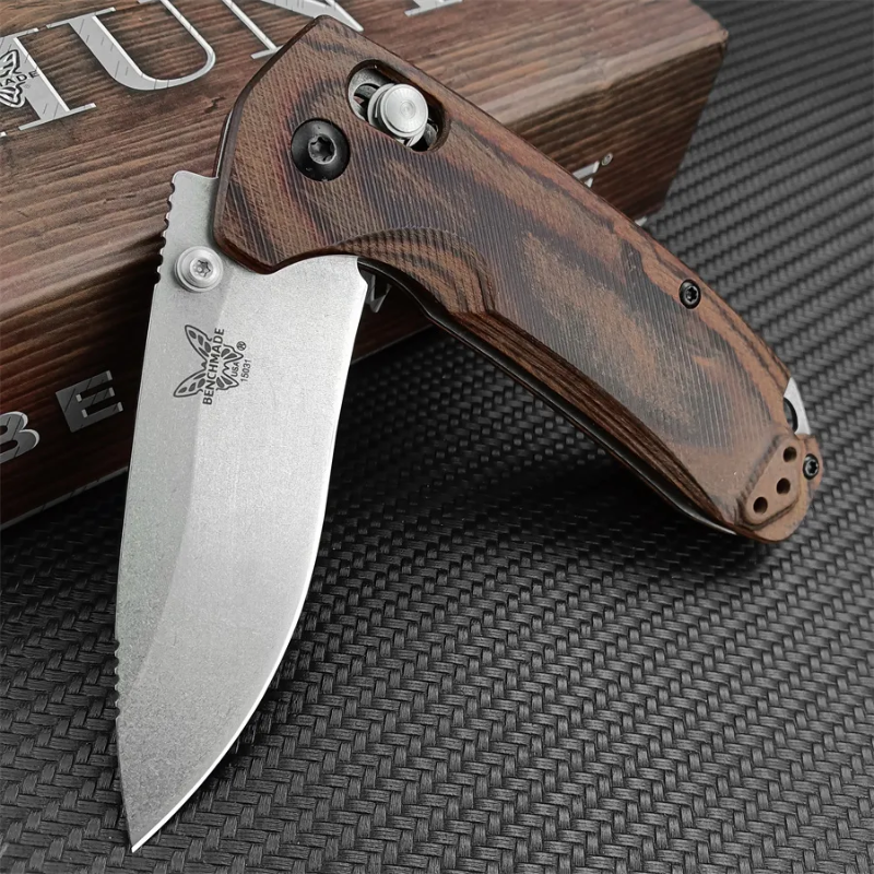 knivescollection™ Benchmade 15021-2 – Compact Premium Outdoor Utility Folding Knifen