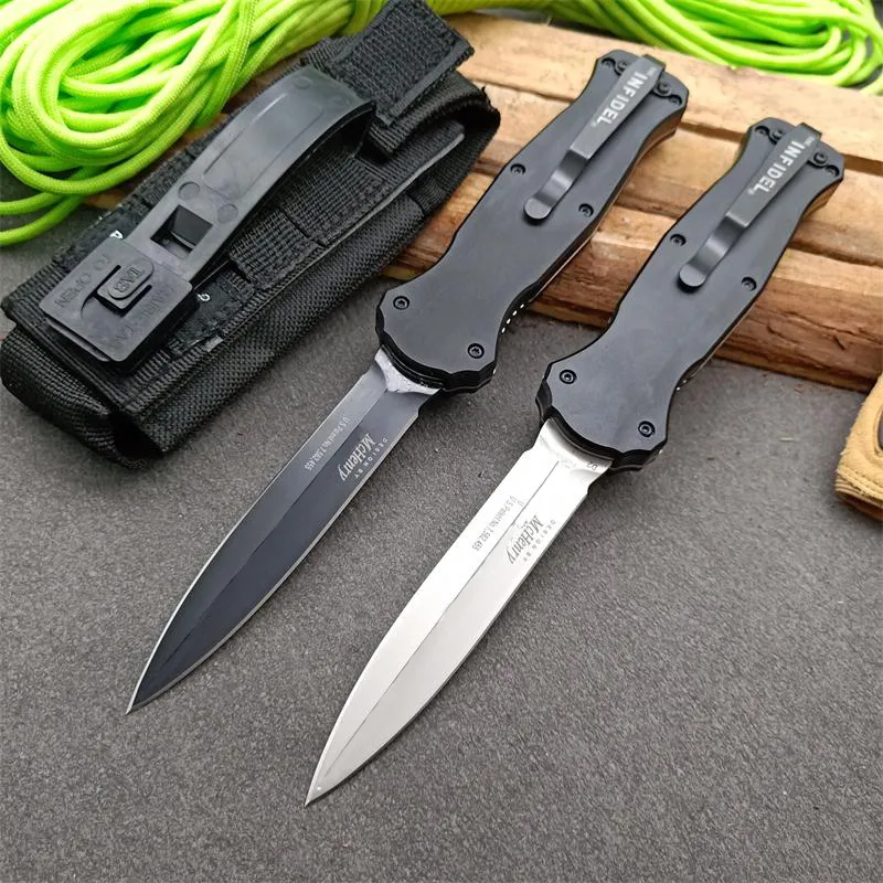 Benchmade 3310 Infidel OTF: D2 Tool Steel & CNC Aluminum Tactical Automatic