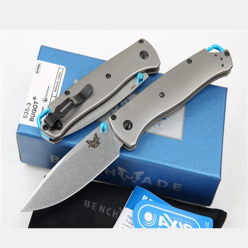 Benchmade 535 Bugout Luxury: Damascus & S90V Precision Folder