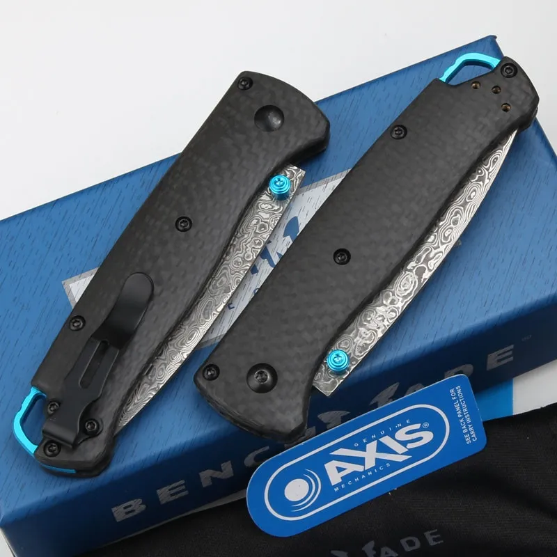 Benchmade 535 Bugout Luxury: Damascus & S90V Precision Folder