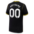 Black Gold-Accented Away Customized Soccer Jersey | Athletic Fan Apparel Chelsea