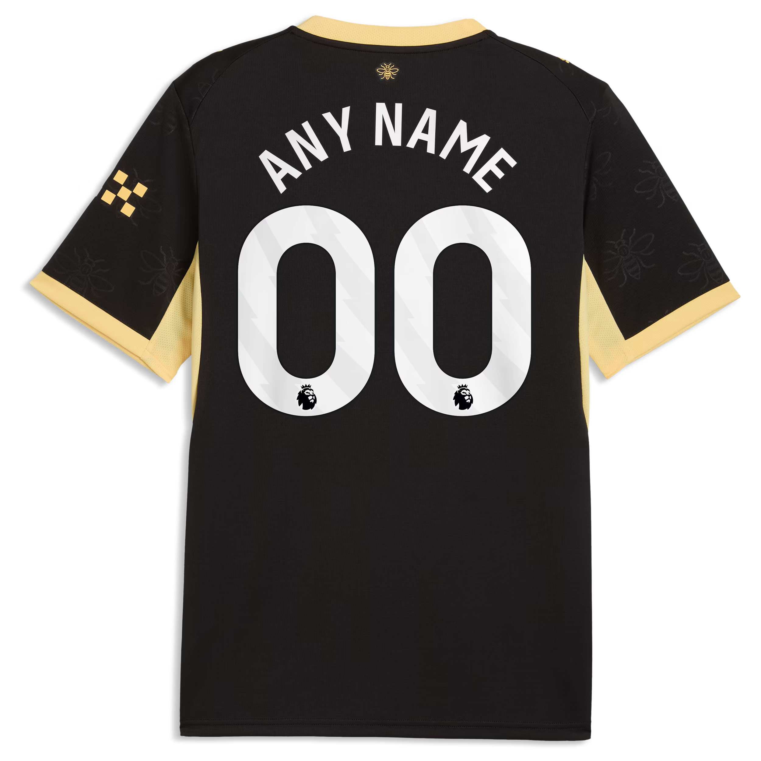 Black Manchester Pro Soccer Custom Away Fan Jersey | Regular Fit Apparel