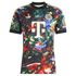 Black Painterly Graphic Fourth Fan Soccer Custom Jersey | Athletic Apparel Bayern Munich