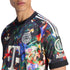 Black Painterly Graphic Fourth Fan Soccer Custom Jersey | Athletic Apparel Bayern Munich