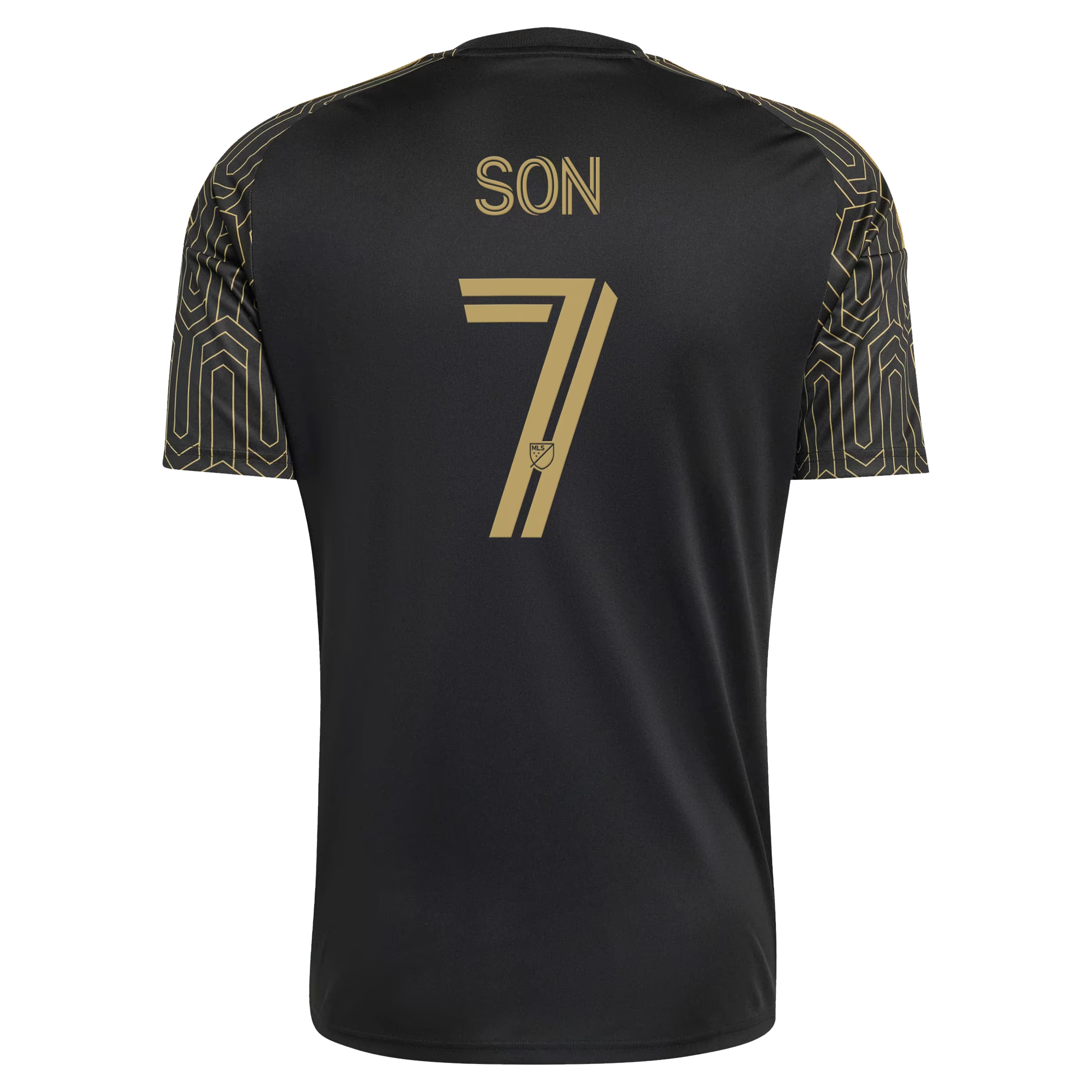 Black Primary Kit Fan Soccer Jersey Son | Athletic Fan Apparel LAFC