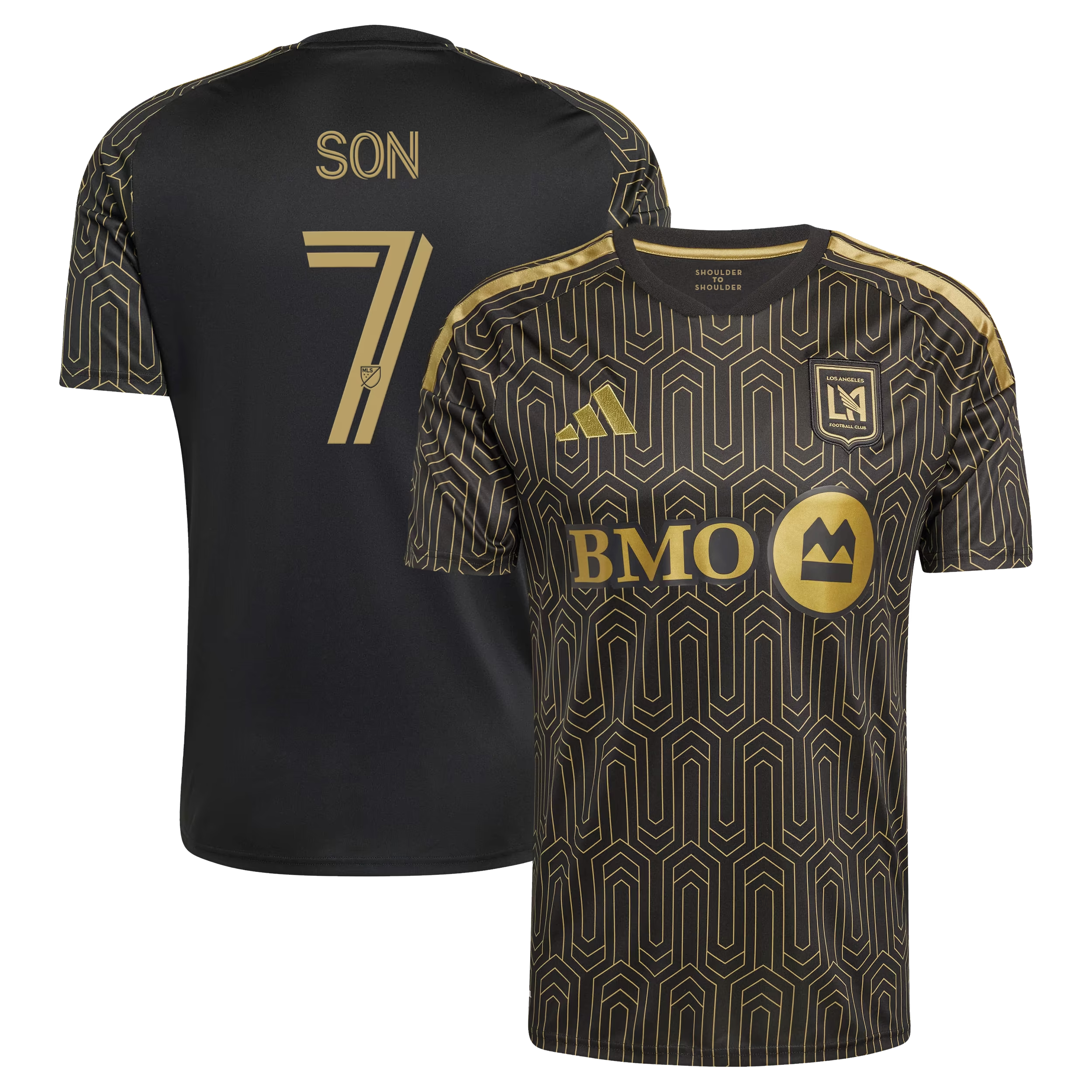 Black Primary Kit Fan Soccer Jersey Son | Athletic Fan Apparel LAFC
